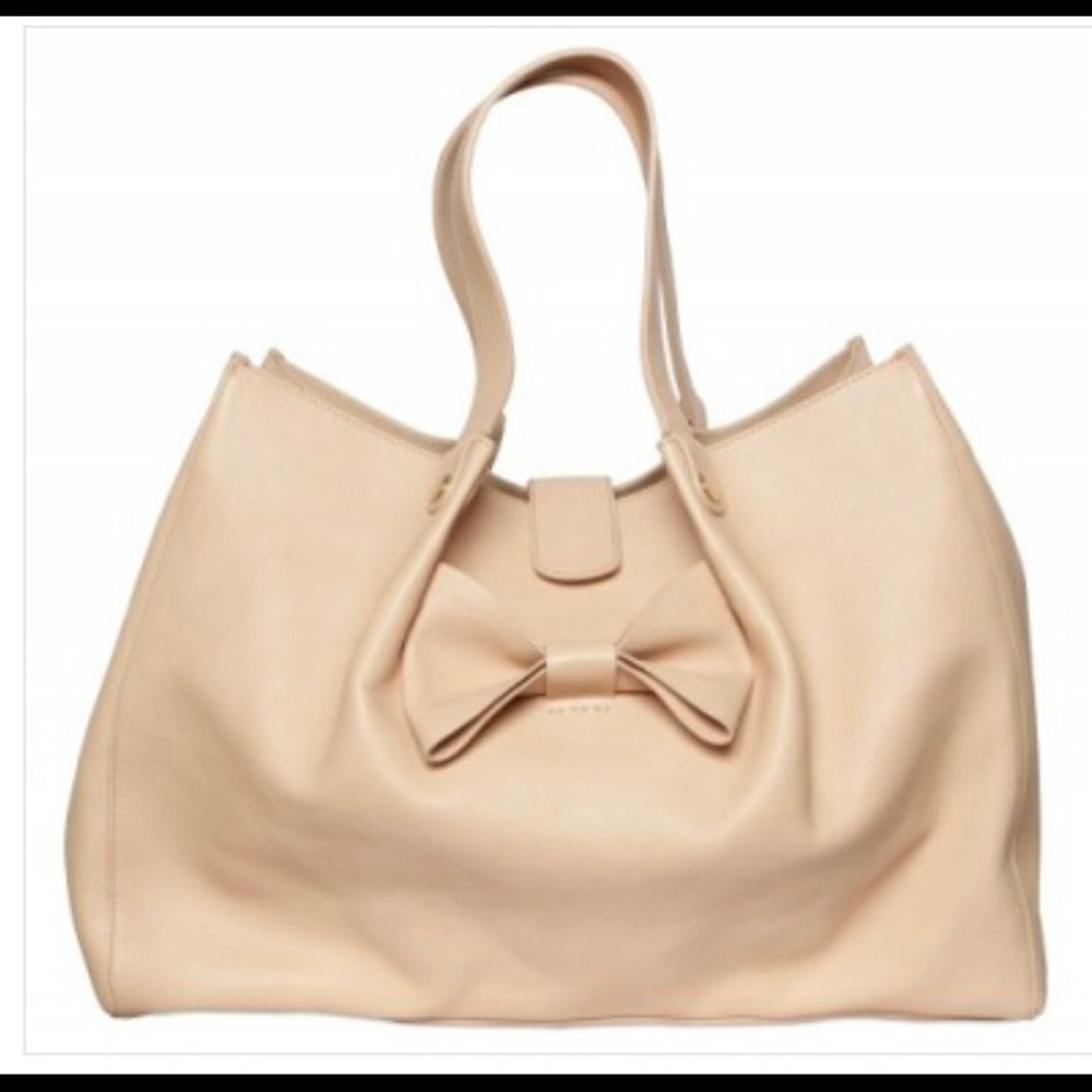 Valentino Leather Handbag/Tote/Multi-Purpose Bag